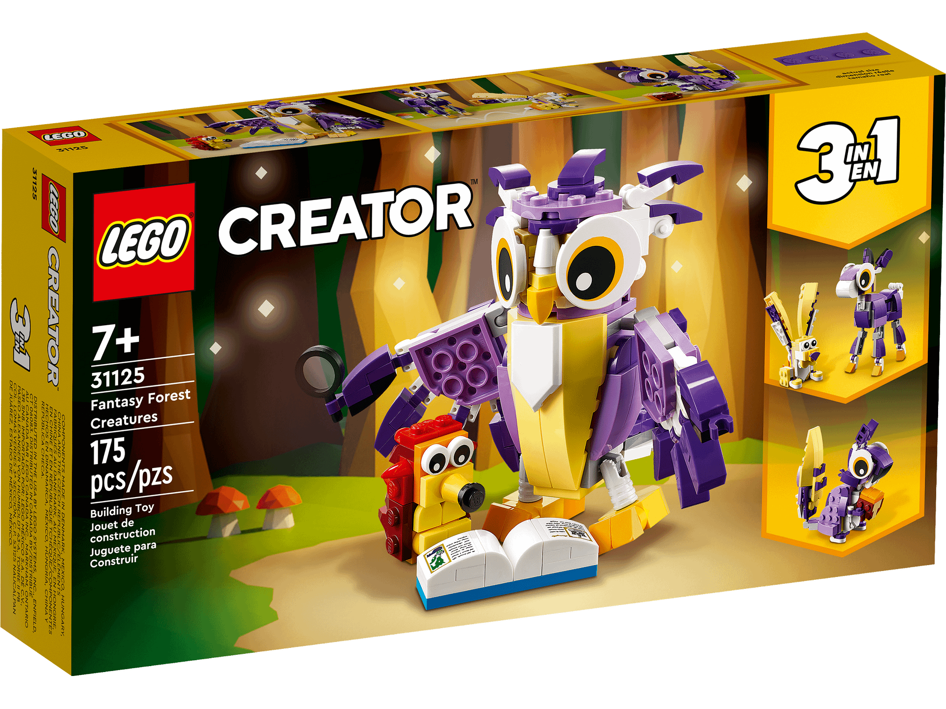 LEGO 31125 Fantasy Forest Creatures - Creator 3-in1