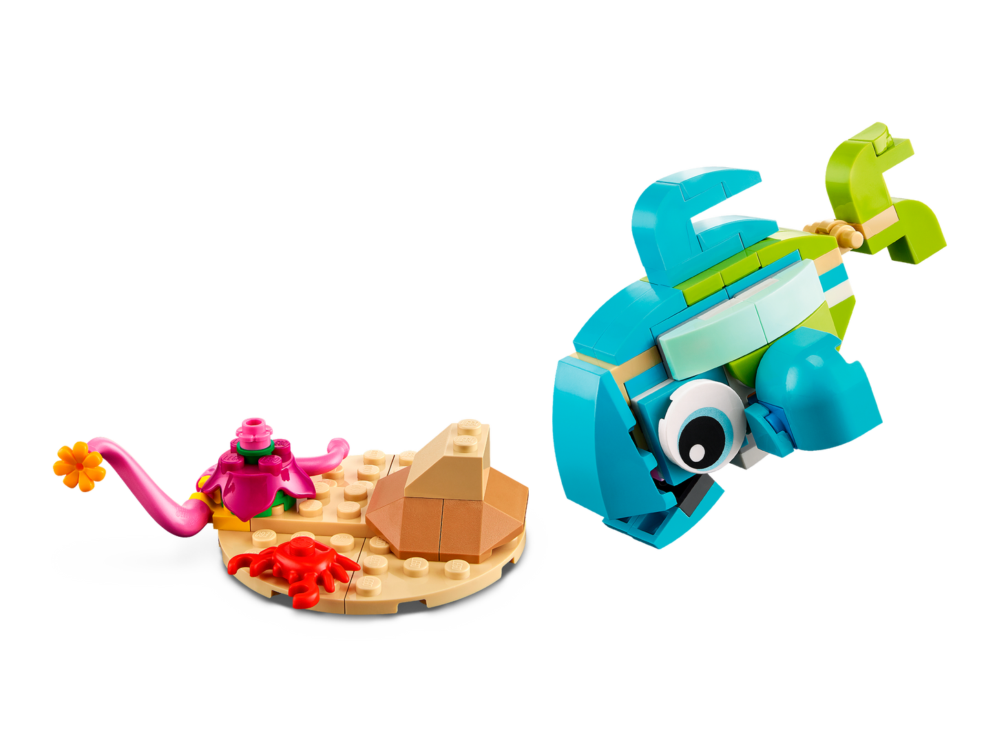 LEGO 31128 Dolphin and Turtle - Creator 3-in-1