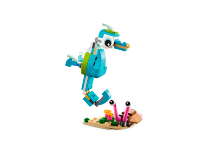 LEGO 31128 Dolphin and Turtle - Creator 3-in-1