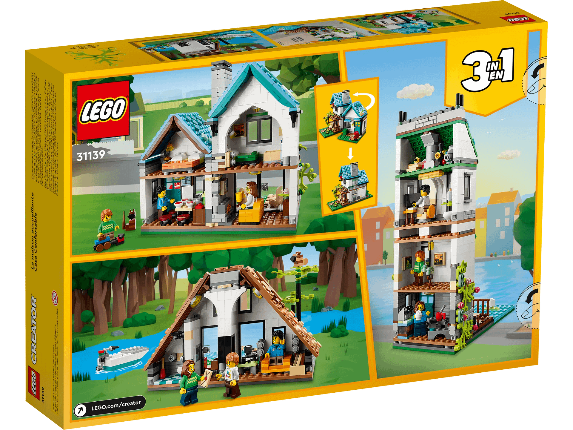 LEGO 31139 Cozy House - Creator 3in1