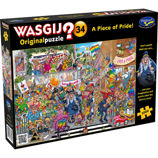 Wasgij - ? - Original 34 A Piece Of Pride Jigsaw Puzzle 1000 Pieces