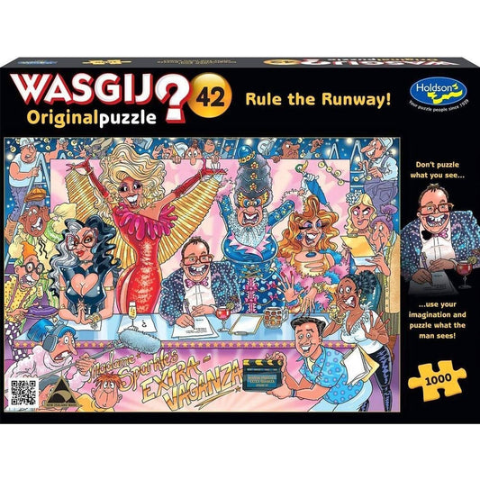 Wasgij - Original 42 - Rule The Runway - Holdson Jigsaw Puzzle 1000 Pieces