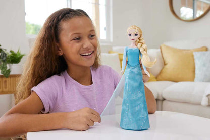 Disney -  Frozen Elsa Fashion Doll Turquoise Dress  And Accessories - New For 2023