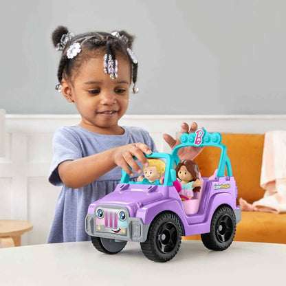 Barbie -  Little People With Beach Cruiser Music Sounds And 2 Figures - Fisher-Price