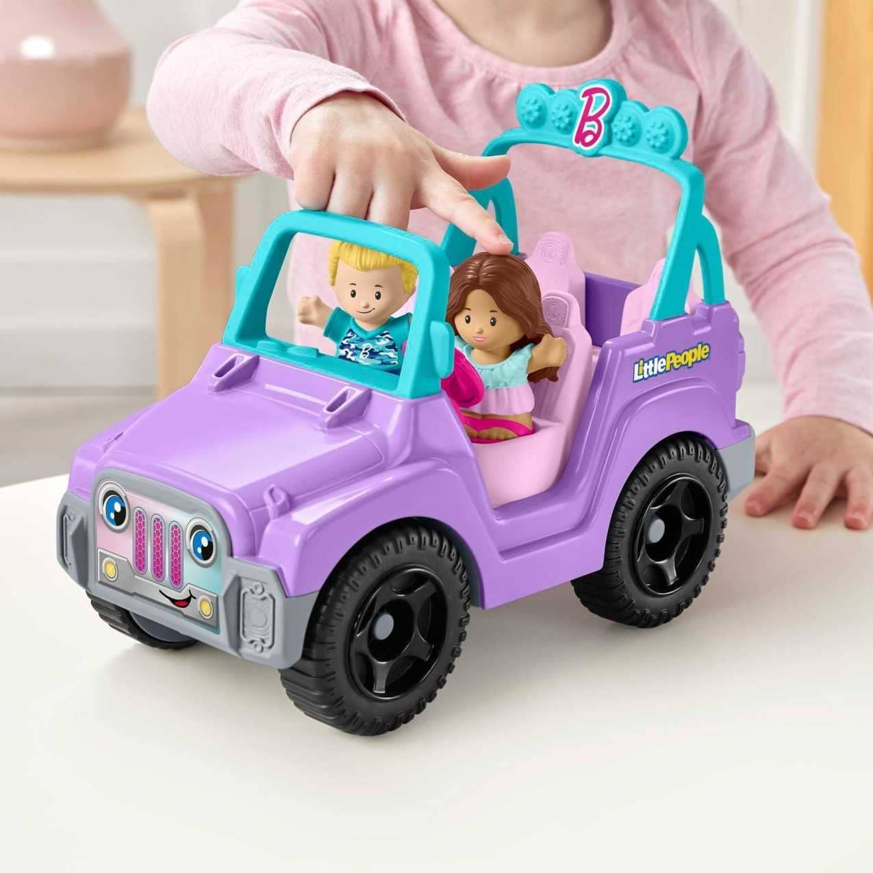 Barbie -  Little People With Beach Cruiser Music Sounds And 2 Figures - Fisher-Price