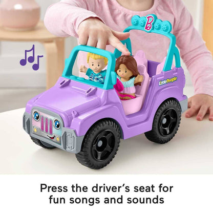 Barbie -  Little People With Beach Cruiser Music Sounds And 2 Figures - Fisher-Price