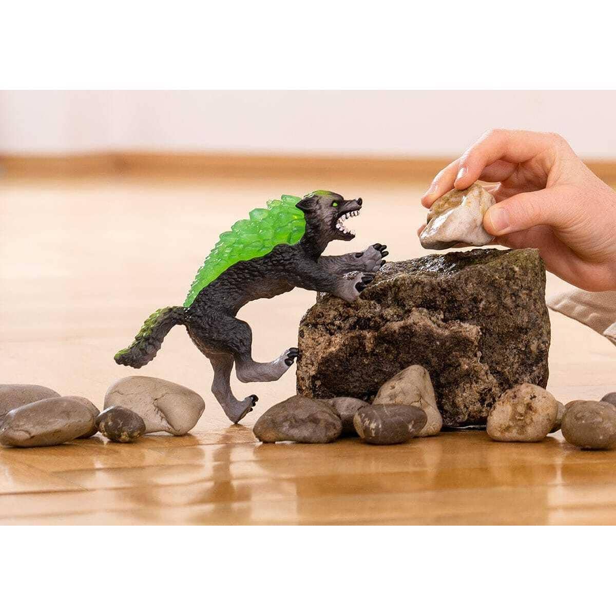 Schleich - Granite Wolf - Eldrador® Creatures Figurine