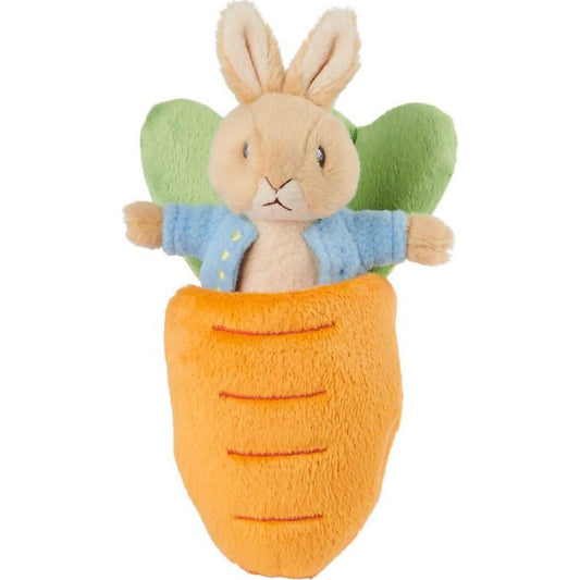 Beatrix Potter - Peter Rabbit Mini Plush & Carrot - Jasnor