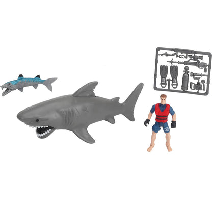 Wild Quest - Shark Exploring Snorkeling Set Toy