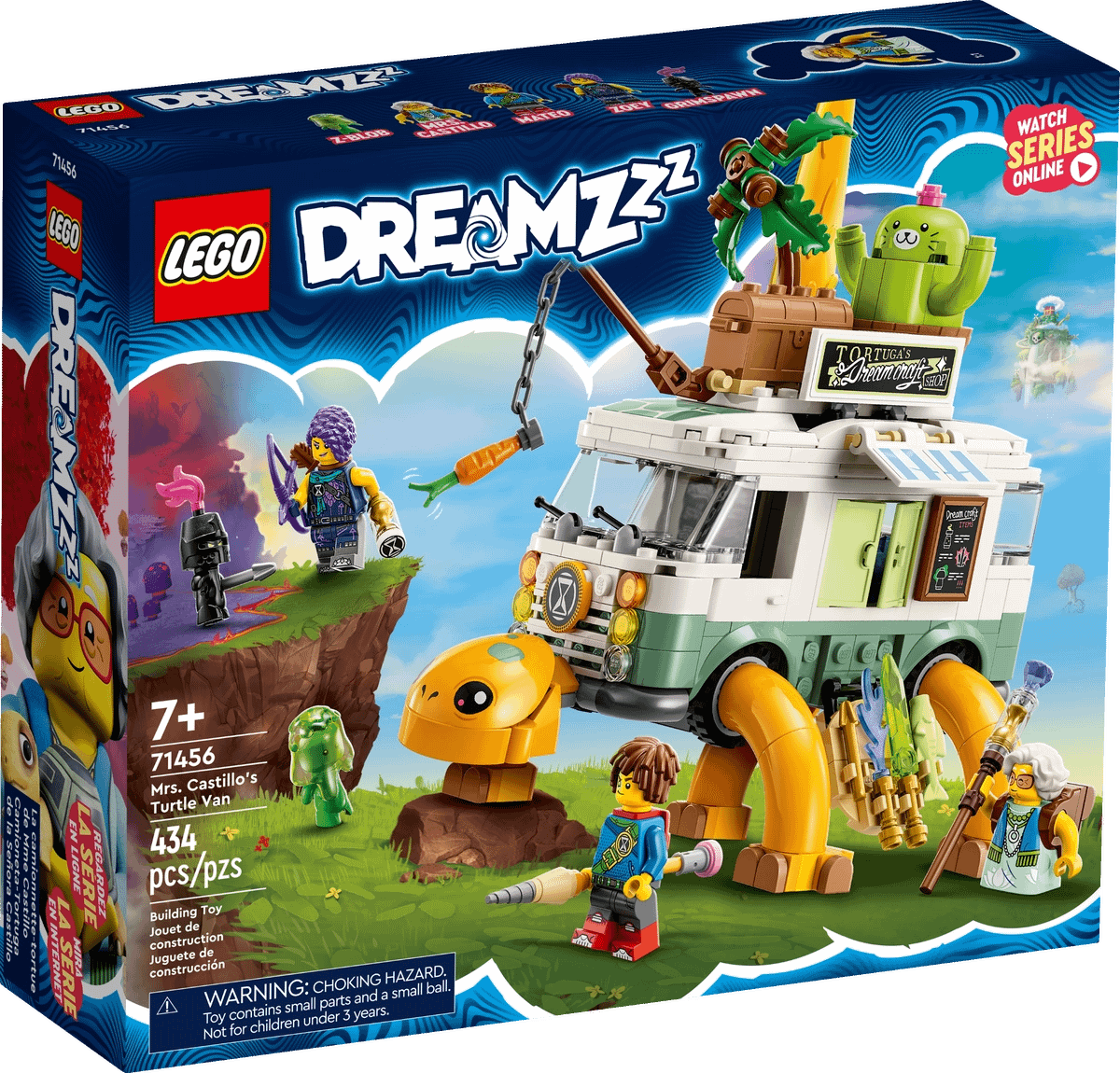 LEGO 71456 Mrs. Castillo's Turtle Van - DreamZzz