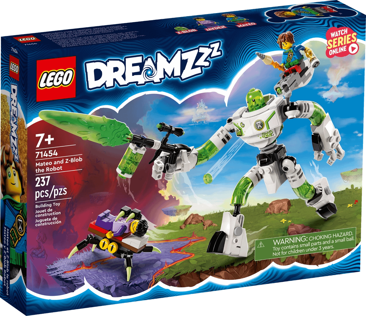 LEGO 71454 Mateo and Z-Blob the Robot - DreamZzz