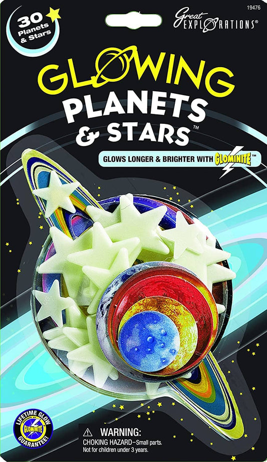Great Explorations -  Glow In The Dark Planets & Stars University Games