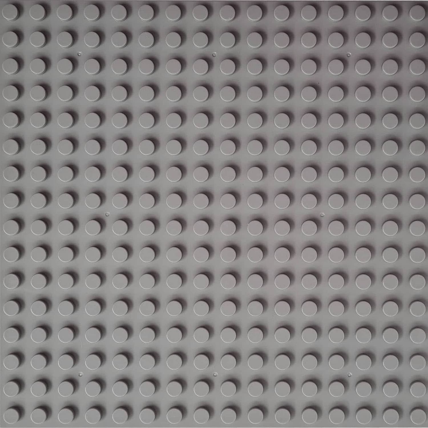 BASEPLATE 16x16 Big Studs Light Grey Generic Brand