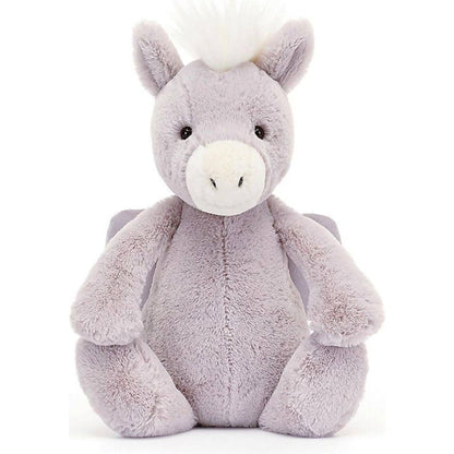 Jellycat - Bashful Lilac Pegasus Medium 31x15x12cm