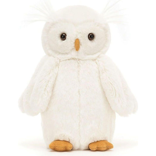 Jellycat - Bashful White Owl Medium 31x15x12cm