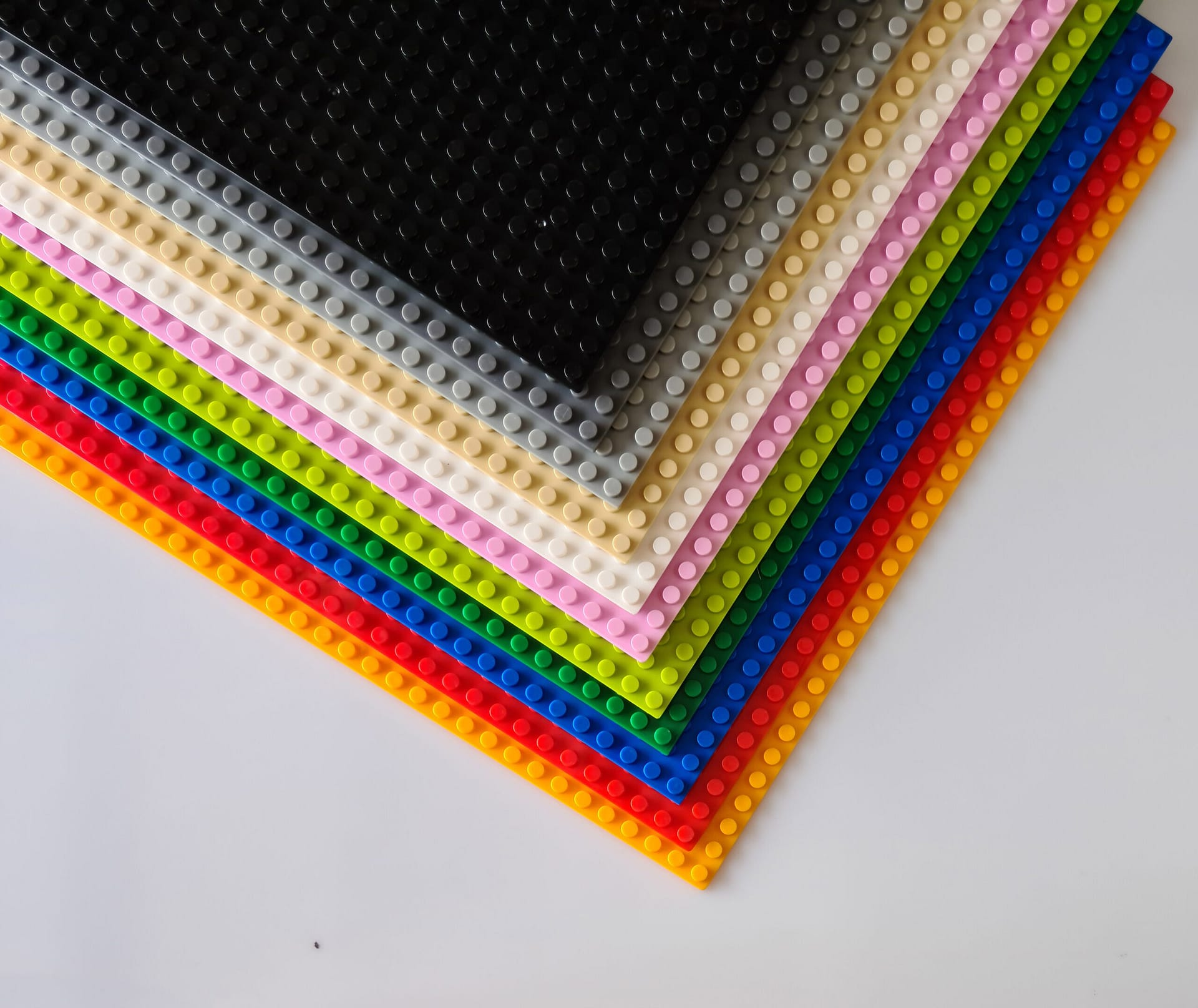 BASEPLATE 32x32 Studs Black Generic Brand