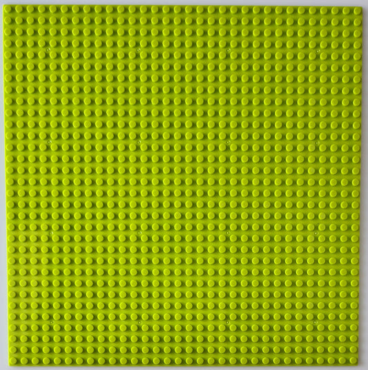 BASEPLATE 32x32 Studs L/green Generic Brand