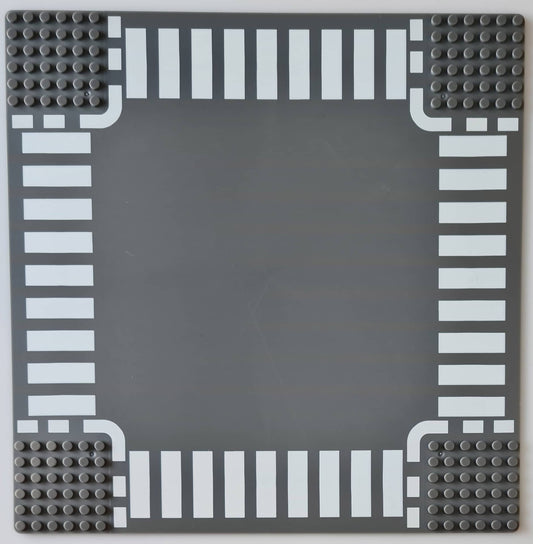 BASEPLATE 32x32 Studs Crossroad Generic Brand