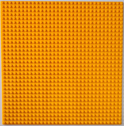 BASEPLATE 32x32 Studs Yellow Generic Brand