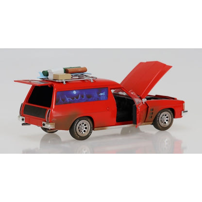 DDA Collectibles -  1:24 Scale - Max's 1975 HJ Holden Sandman Panelvan Dirty Version Movie Fully Detailed Opening Doors Bonnet Tailgate Roof Rack - Diecast Model