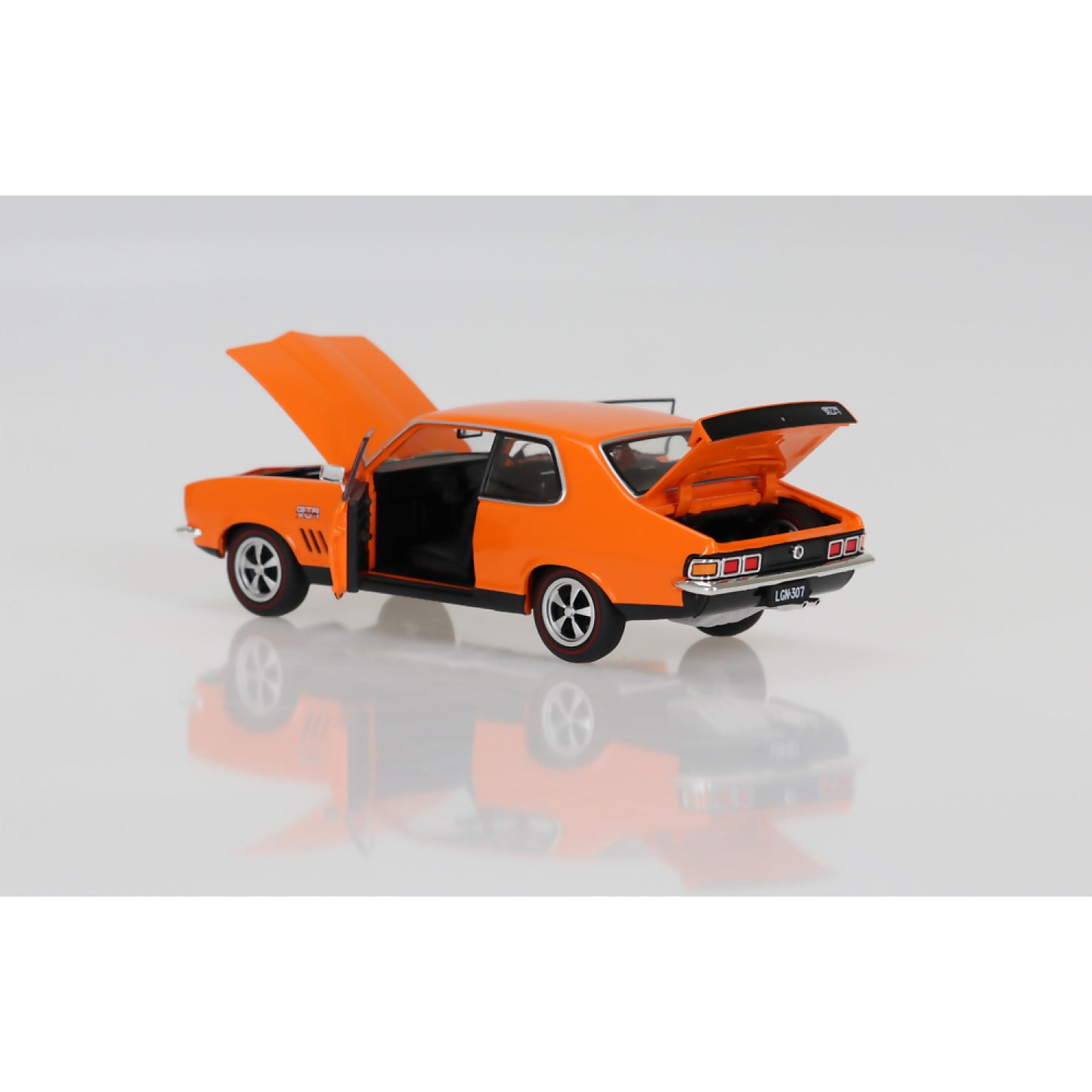 DDA Collectibles -  1:24 Scale - Lone O Ranger LJ 308 Torana Fully Detailed Opening Doors Bonnet and Boot - Diecast Model