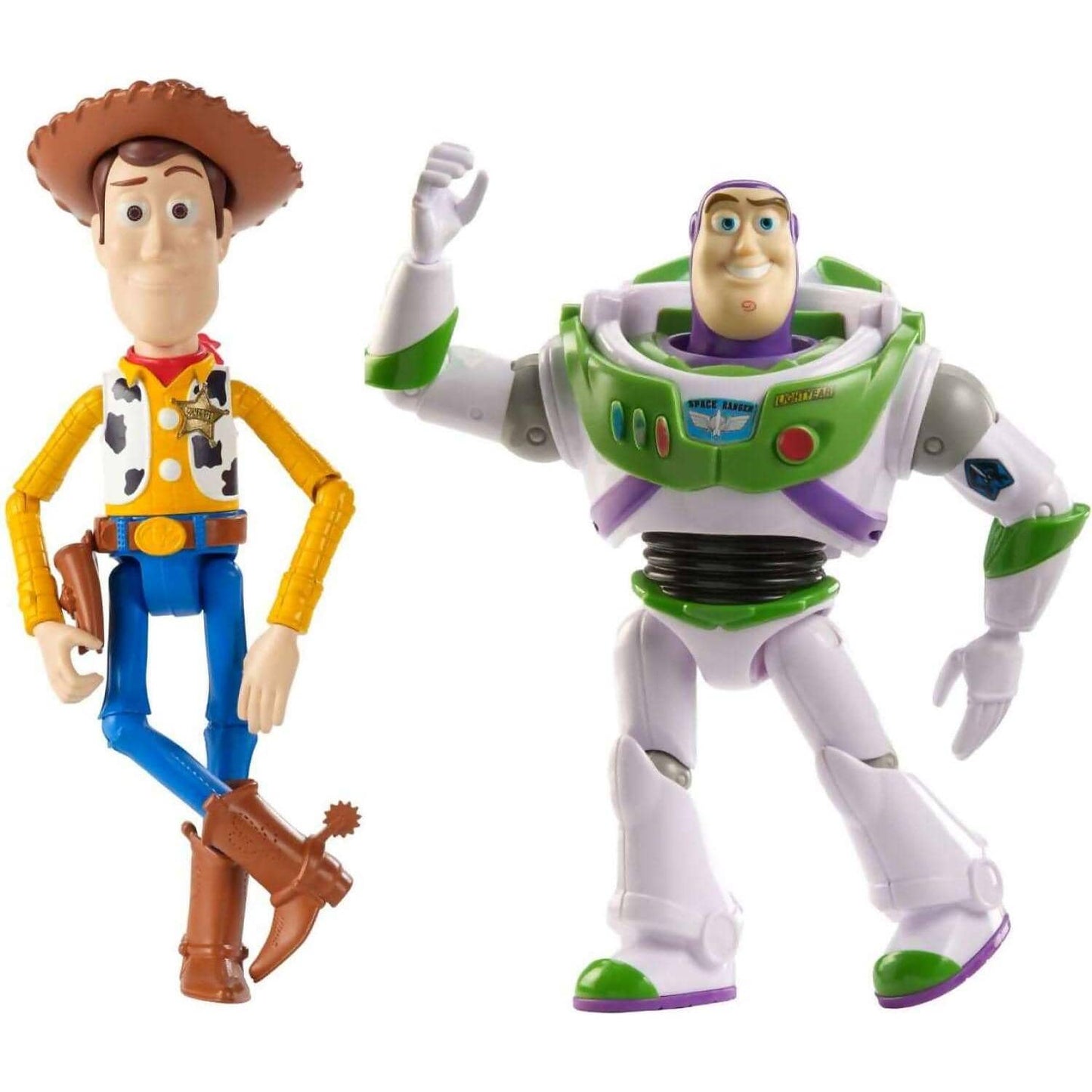Disney -  Pixar - Toy Story 7-inch Woody And Buzz Action Figure Toys 2-pack Pizza Planet Adventure