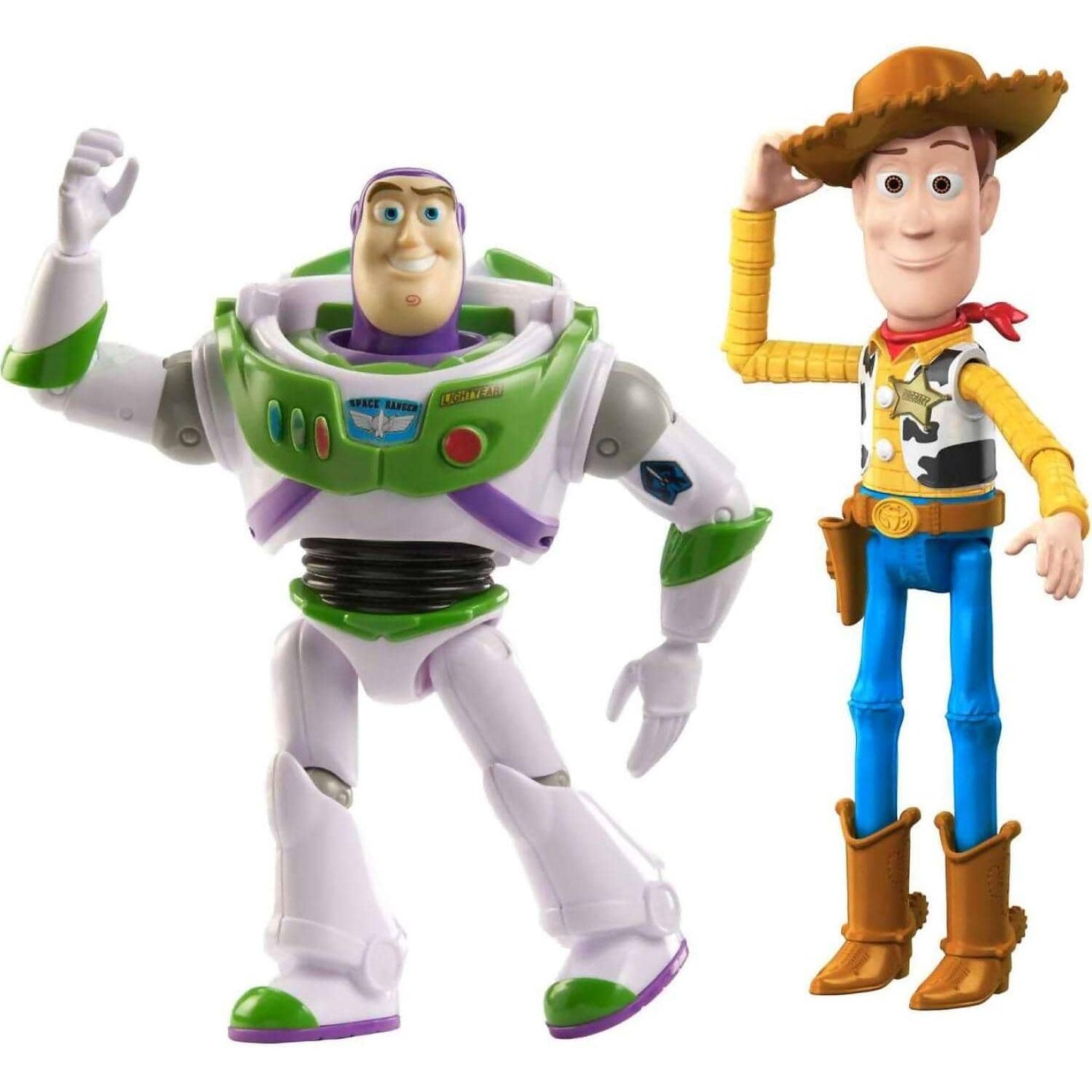 Disney -  Pixar - Toy Story 7-inch Woody And Buzz Action Figure Toys 2-pack Pizza Planet Adventure