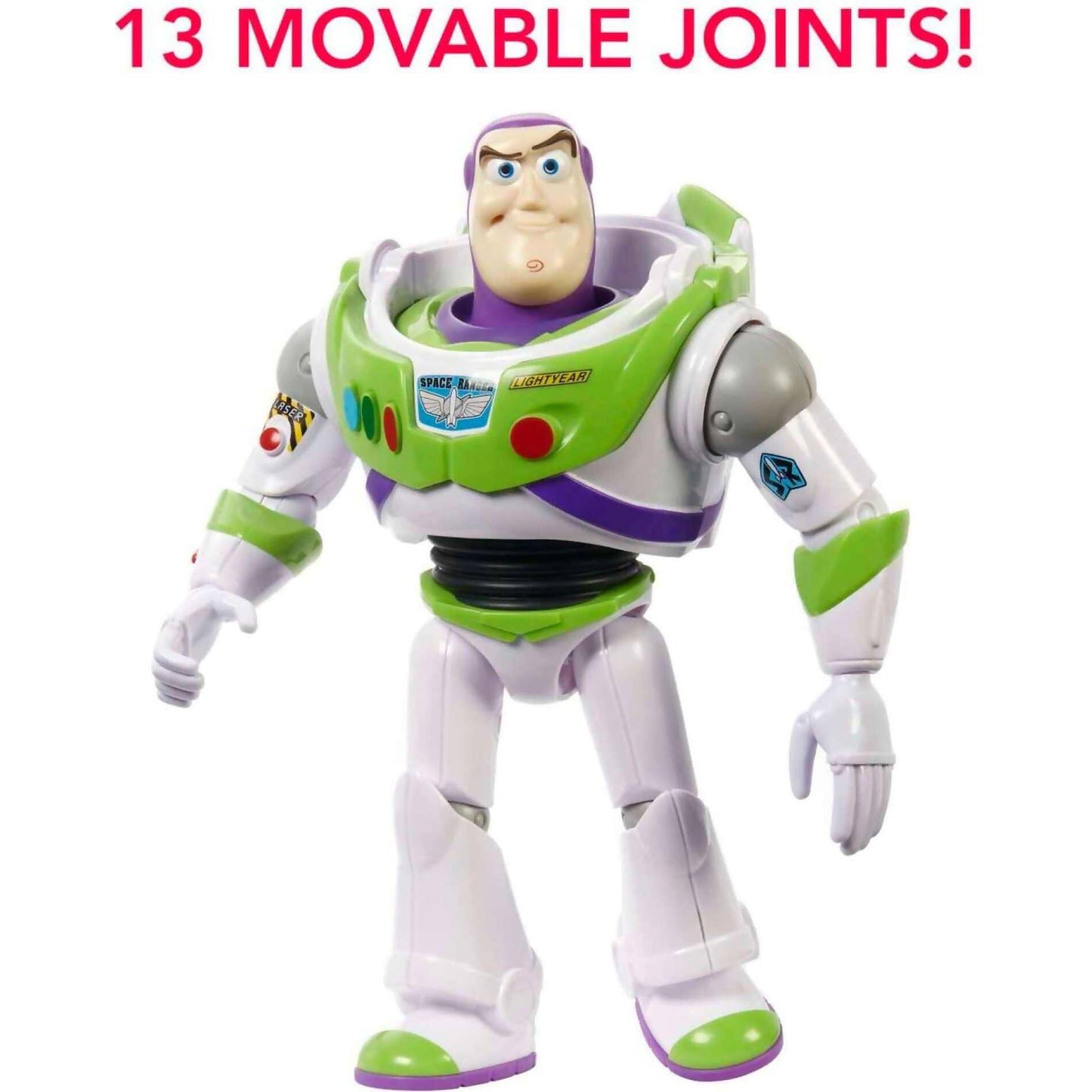 Disney -  Pixar - Toy Story Large Buzz Lightyear Action Figure Collectible Toy In 12-inch Scale