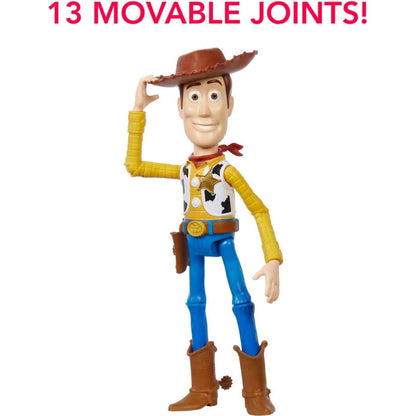 Disney -  Pixar - Toy Story Large Woody Action Figure Collectible Toy In 12-inch Scale