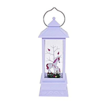 Cotton Candy - Lantern With Unicorn And Baby