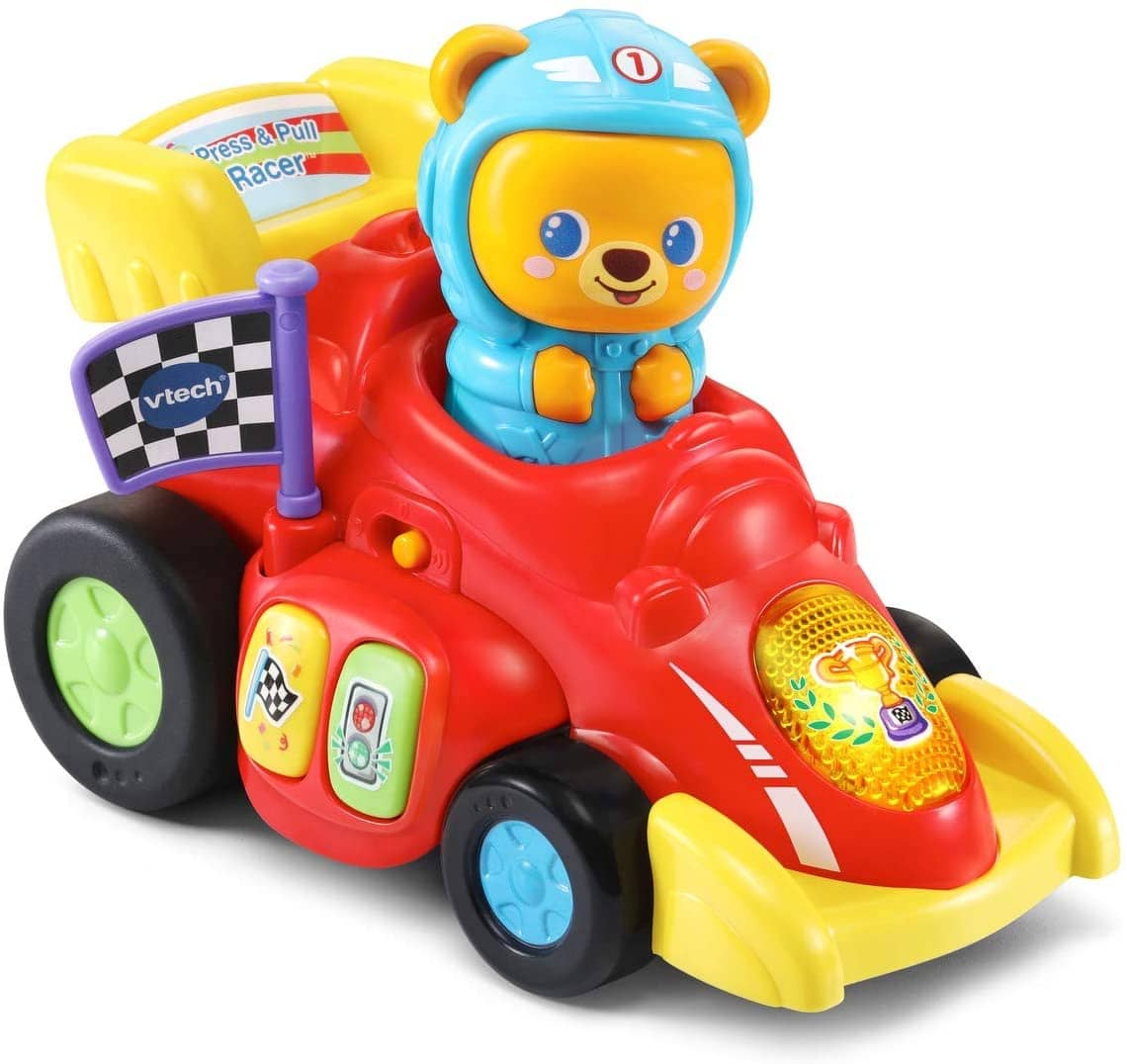 Vtech - Race-along Bear Baby Toy Car Vtech – Toys and Hobbys Australia