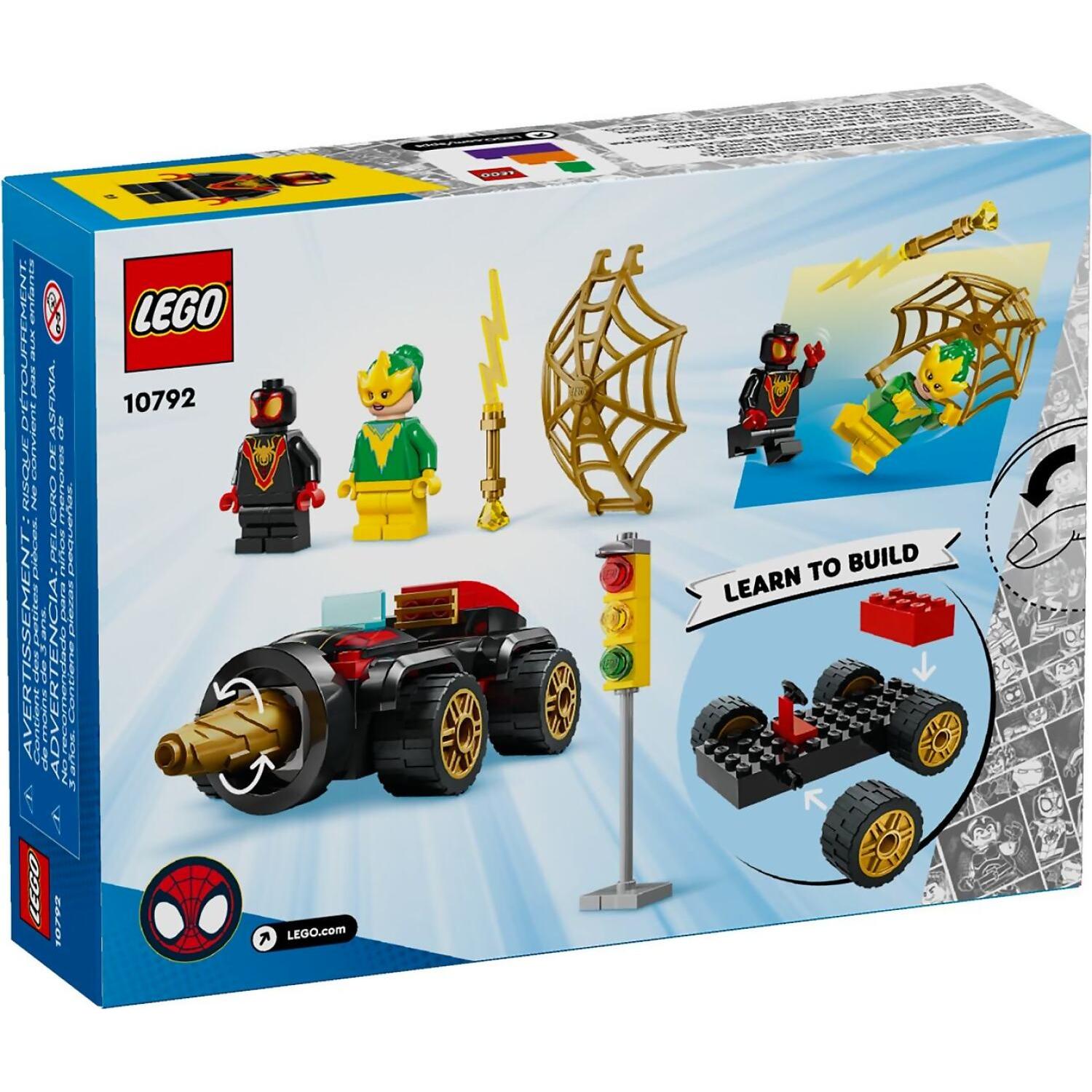 LEGO 10792 Drill Spinner Vehicle - Marvel Spidey Super Heroes 4+