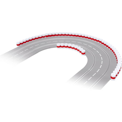 Carrera -  Digital 1:32 - Tyre Stacks Wall - Slot Car Track Accessories Also Suits 1:24