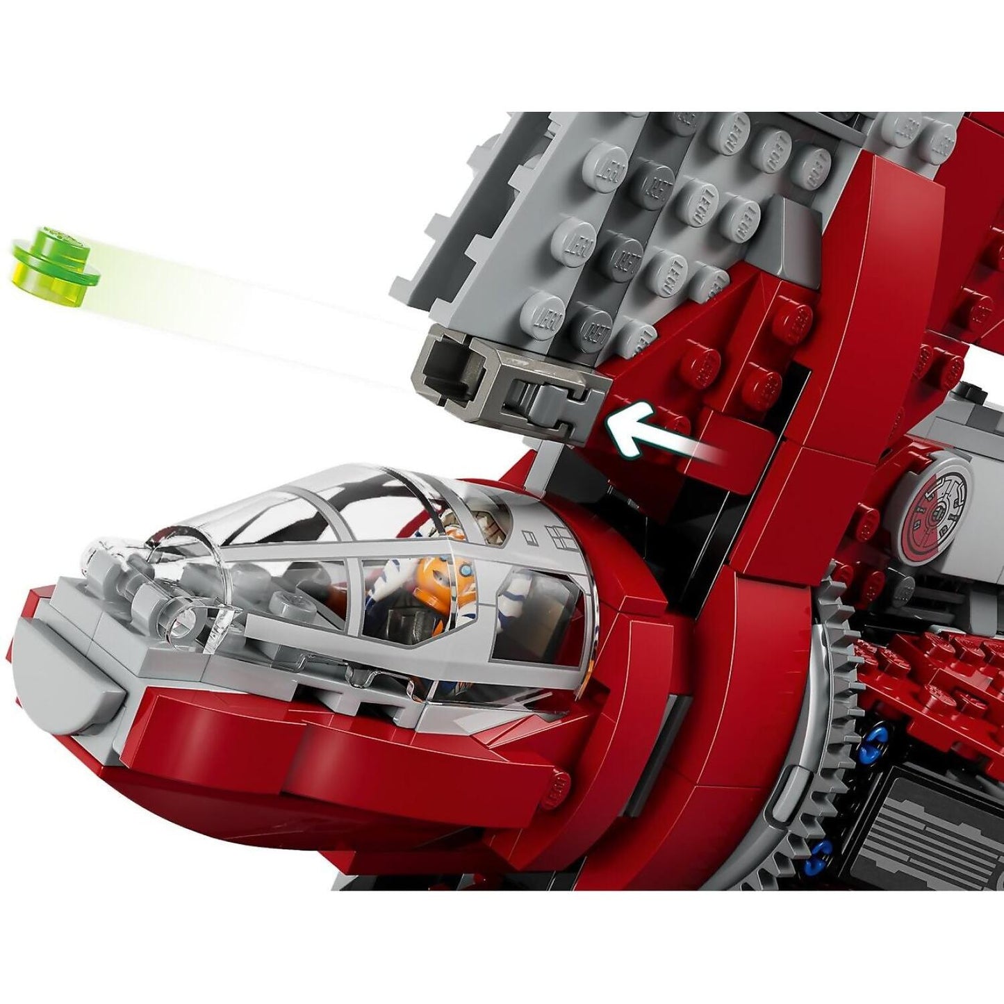 LEGO 75362 Ahsoka Tano's T-6 Jedi Shuttle - Star Wars Tm
