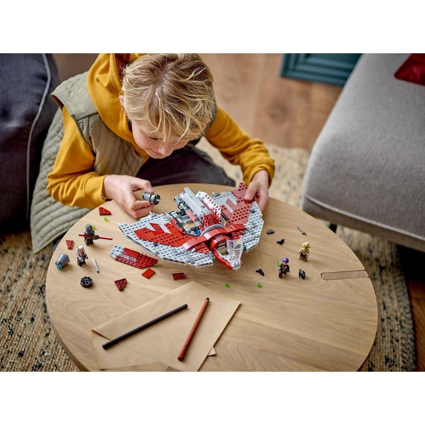 LEGO 75362 Ahsoka Tano's T-6 Jedi Shuttle - Star Wars Tm