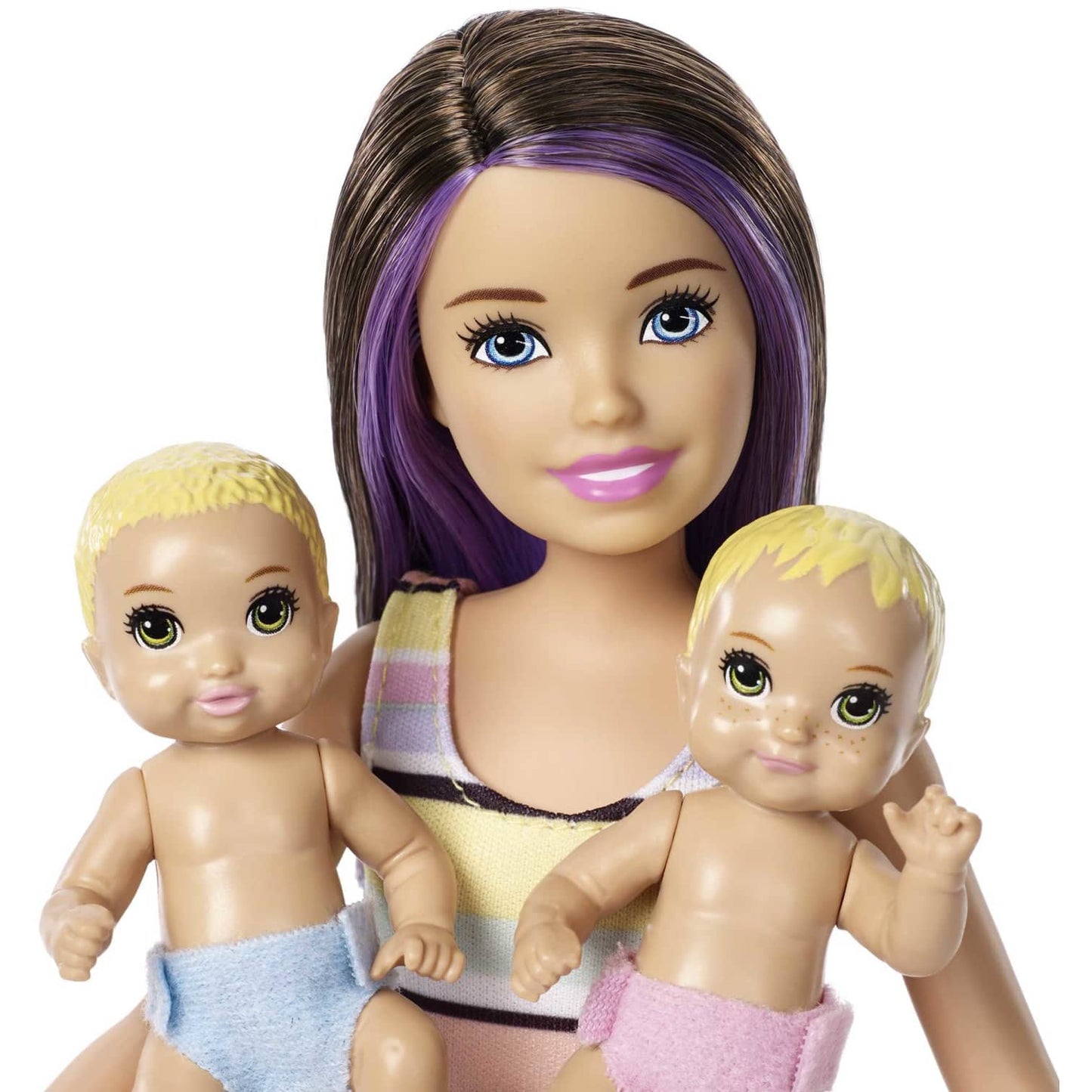 Barbie -  Skipper Babysitters Inc Nap N Nurture Nursery Dolls And Playset  Mattel