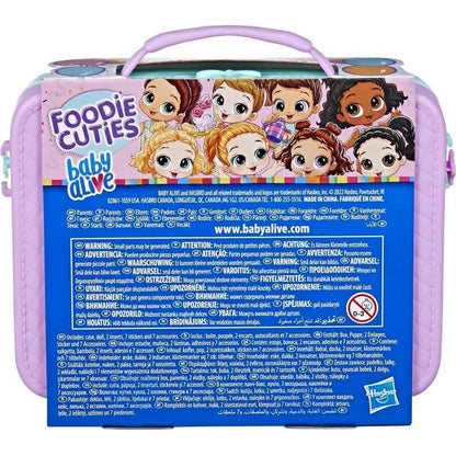 Baby Alive - Foodie Cuties Party Series 2 Surprise Toy 3-inch Doll For Kids 3 And Up 10 Surprises In Portable Case - Hasbro