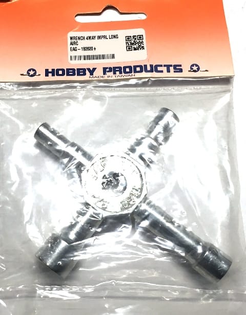 Eagle Hobby Products - WRENCH 4WAY IMPERIAL LONG 182620
