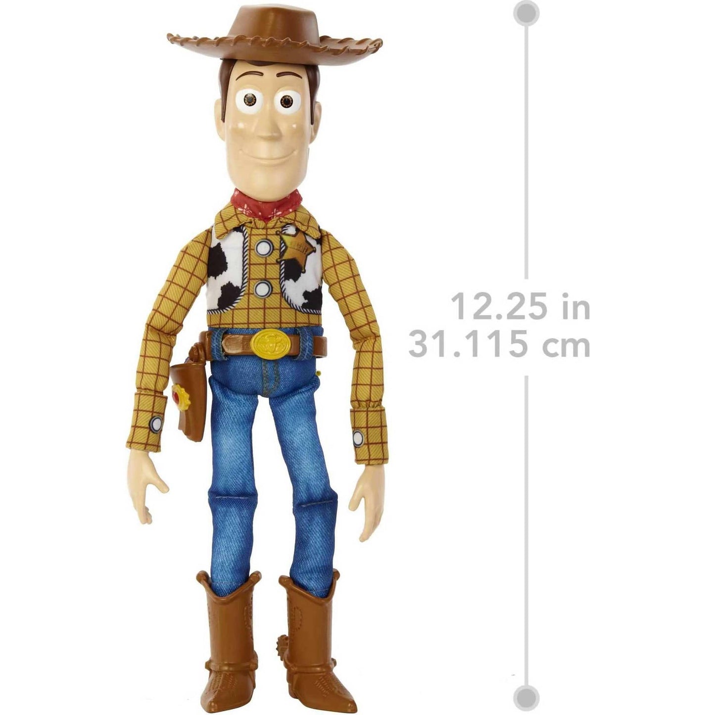 Disney -  And Pixar Toy Story - Woody Talking Toy 20 Phrases Of Roundup Fun - Mattel