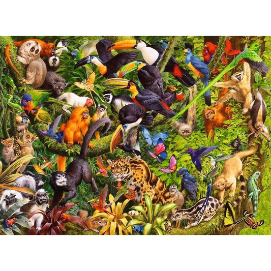 Ravensburger - Marvelous Menagerie Jigsaw Puzzle XXL 200pc