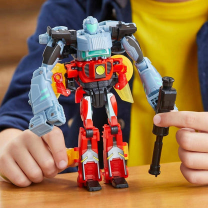 Transformers - Earthspark Cyber-combiner Terran Twitch And Robby Malto Action Figures - Hasbro