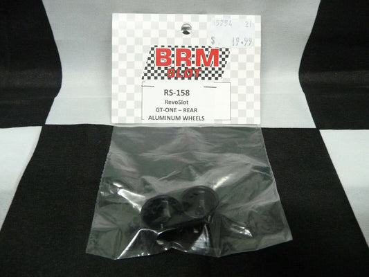 BRM -  SLOT RS-158 RevoSlot GT One - Rear Aluminium Wheels
