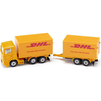 Siku - Dhl Truck With Trailer Die-Cast Model