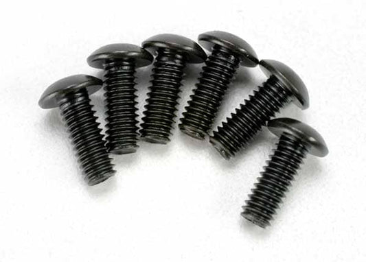 3937 (PART) TRAXXAS SCREWS 4X12MM BUTTON