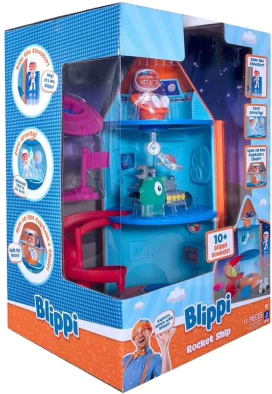 Blippi -  Rocket Ship Playset