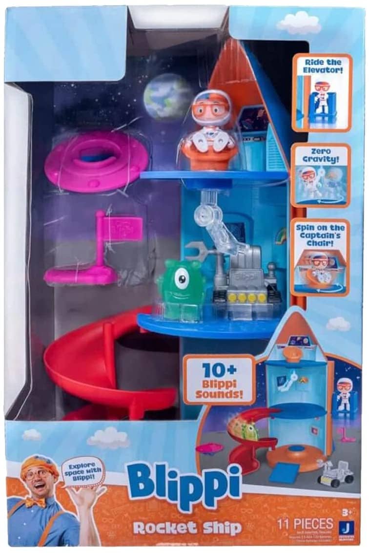 Blippi -  Rocket Ship Playset