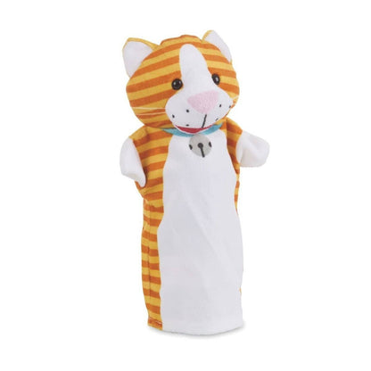 Melissa & Doug - Hand Puppets 4 X Playful Pets Set Dog Bird Cat Rabbit