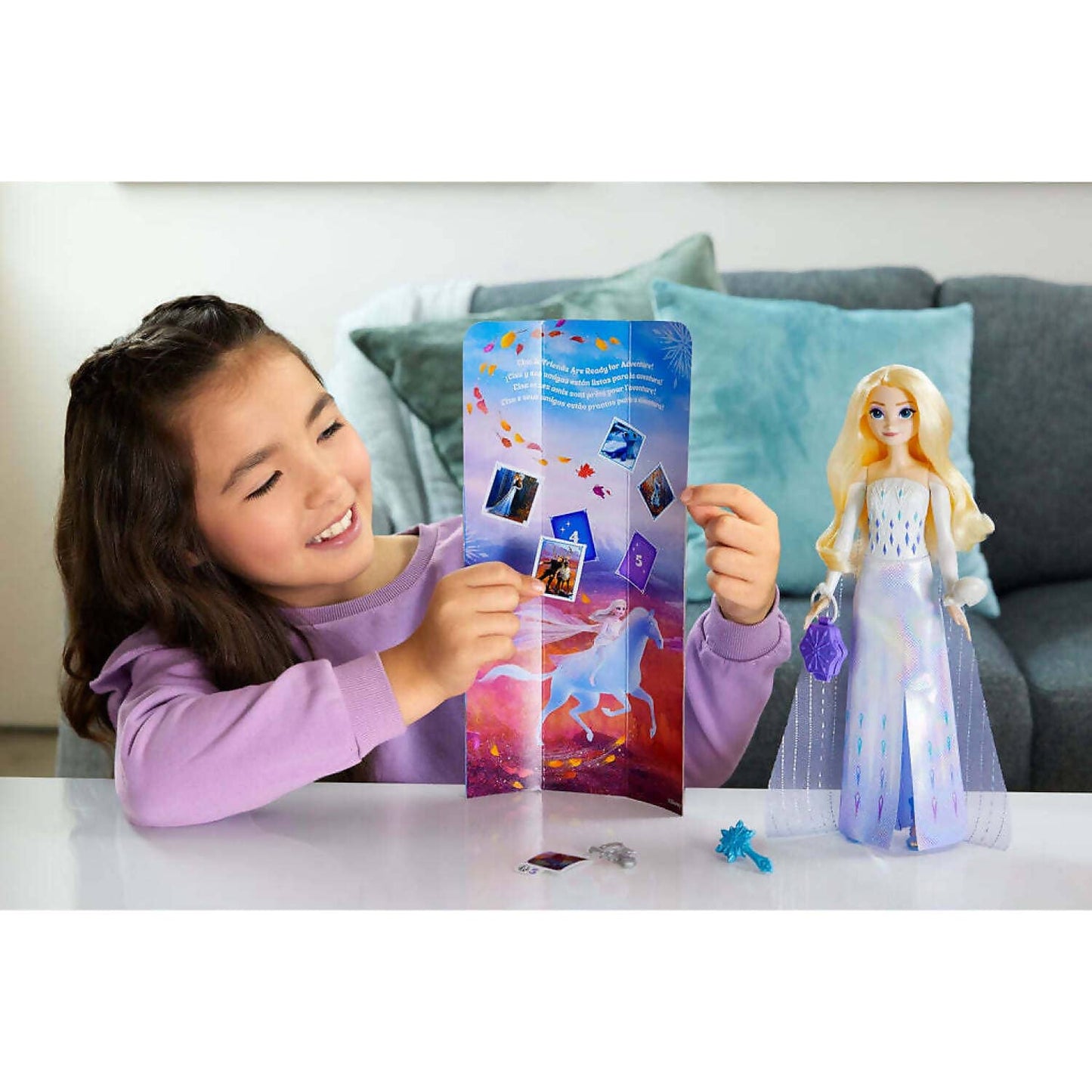 Disney -  Frozen - Spin & Reveal Elsa Doll