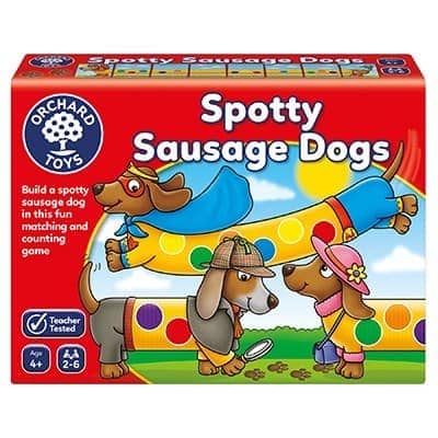 Orchard Toys -  Spotty Sausage Dogs Game