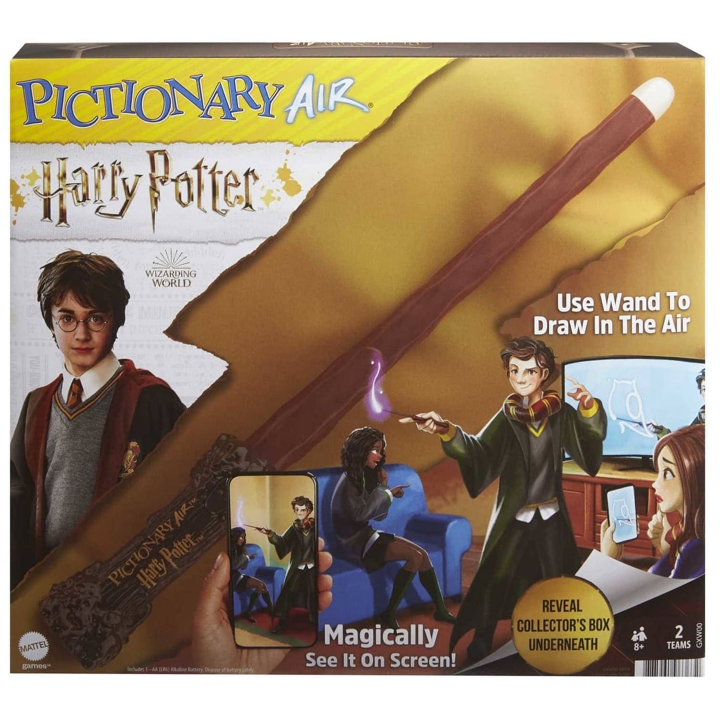 Mattel -  Games - Pictionary Air Harry Potter